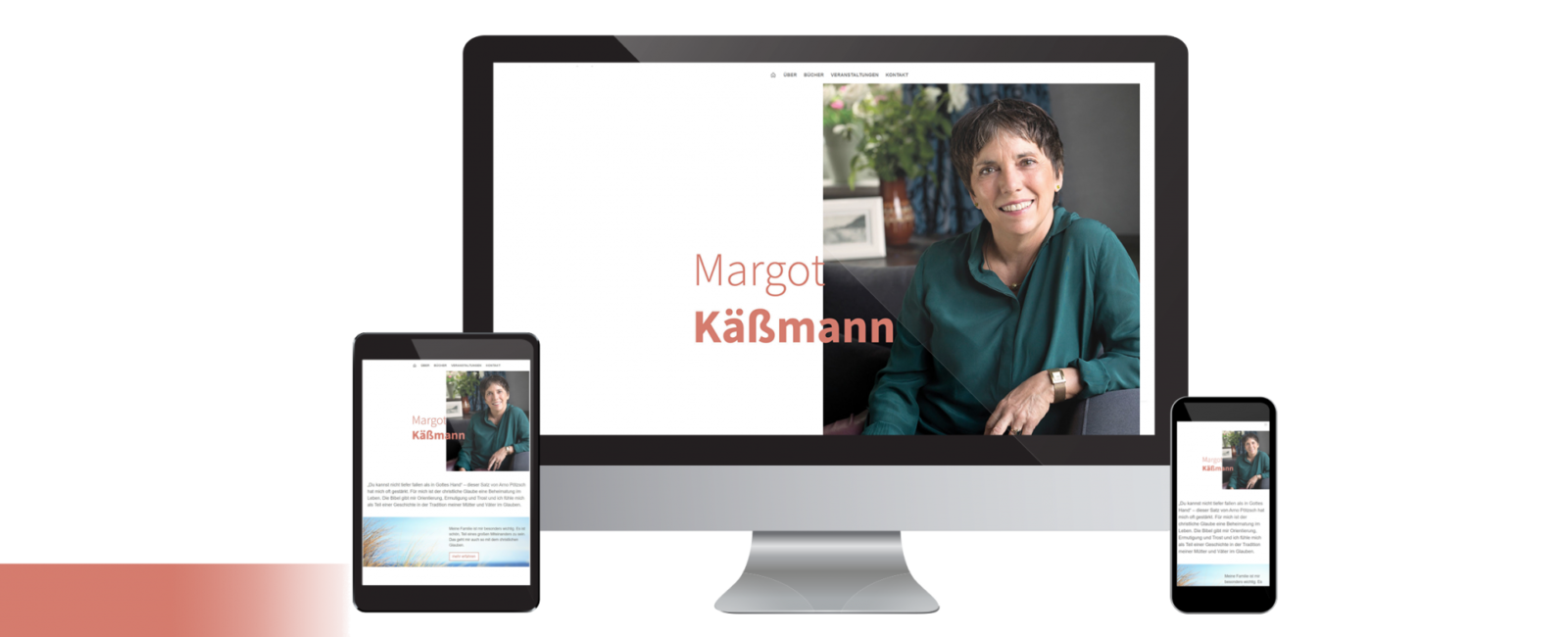 Ansicht Webseite Margot Käßmann